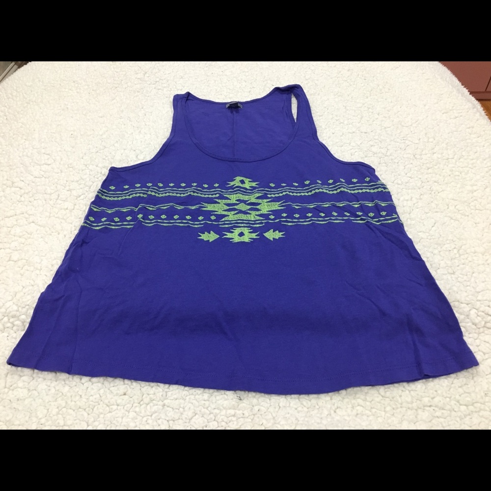 🔥5 for $25🔥 Aerie Embroidered Racerback Tank Top